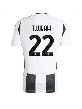 Juventus Timothy Weah #22 Replika Hemmakläder 2024-25 Kortärmad